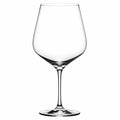 Verre à vin 500 ml 25 cm en verre transparent à pied forme ballon