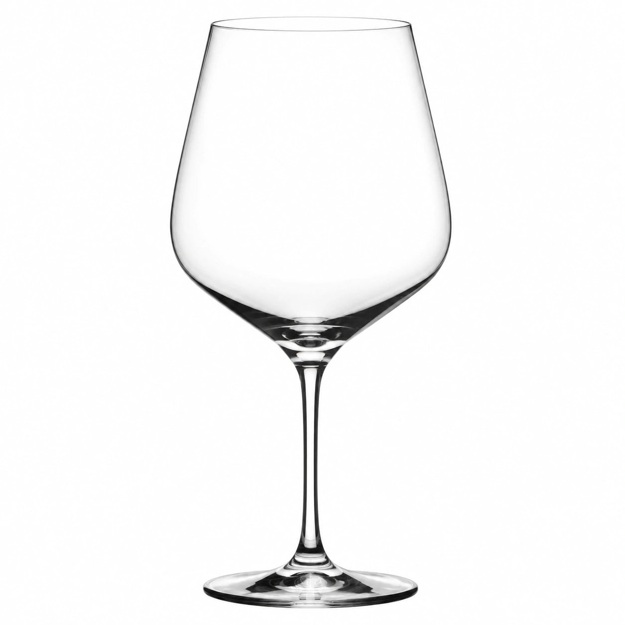 Verre à vin 500 ml 25 cm en verre transparent à pied forme ballon