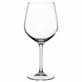 Verre à vin sur pied 500 ml en verre transparent pour dégustation